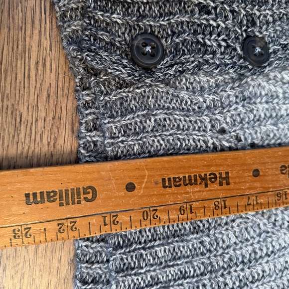Natural ReflectionsWool Blend Cardigan Button Crop Womens  Medium NWT - Picture 6 of 6